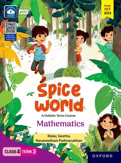 Oxford Spice World (A Holistic Term Course) Mathematics Class 4 Term 3