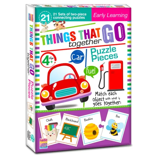 Hello Book Things That Go Together Puzzle Pieces (Early Learning 21 ...