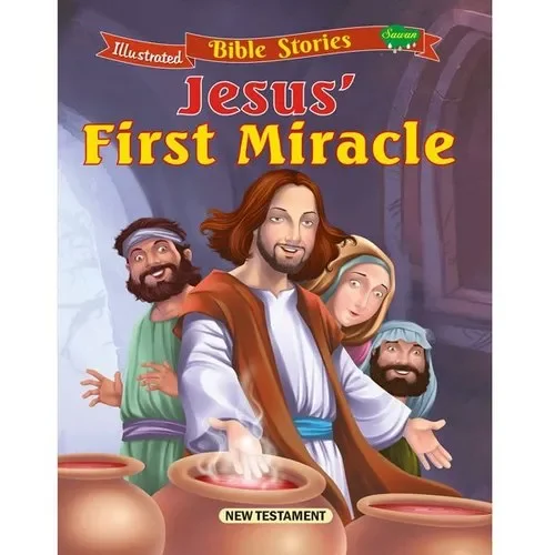 Manoj Illustrated Bible Stories Jesus First Miracle (New Testament)