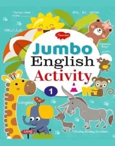 Manoj Jumbo English Activity Book 1