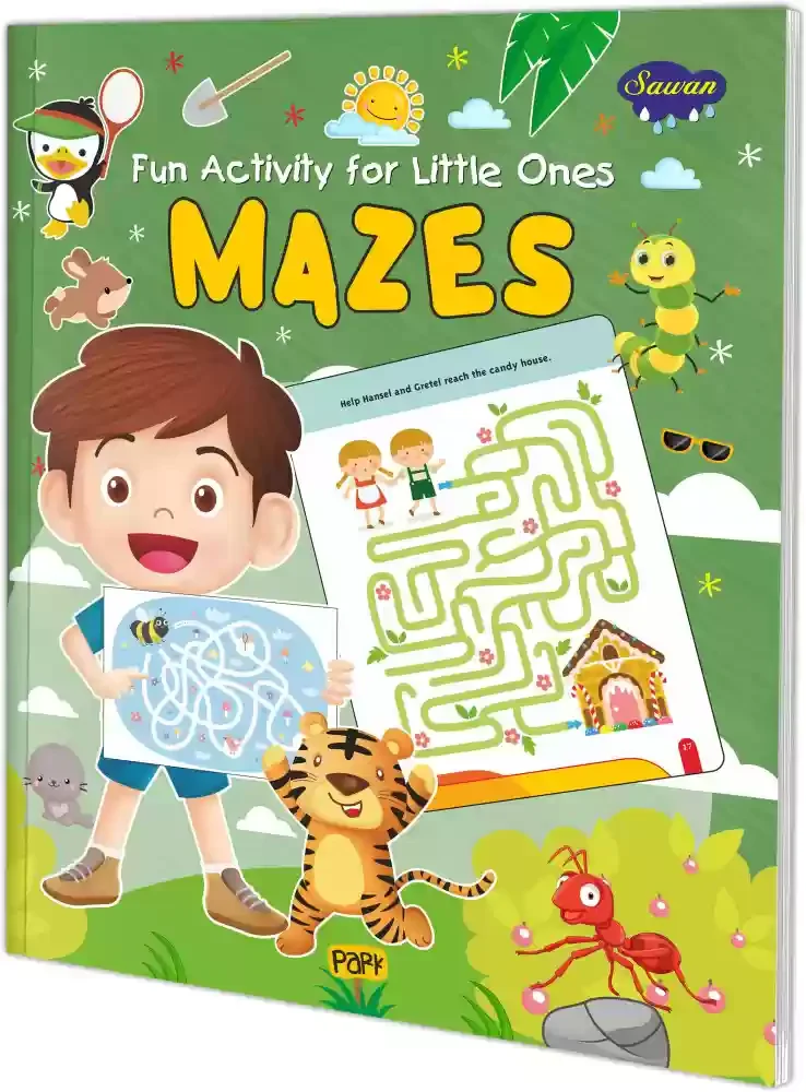 Manoj Fun Activity for Little Ones Mazes