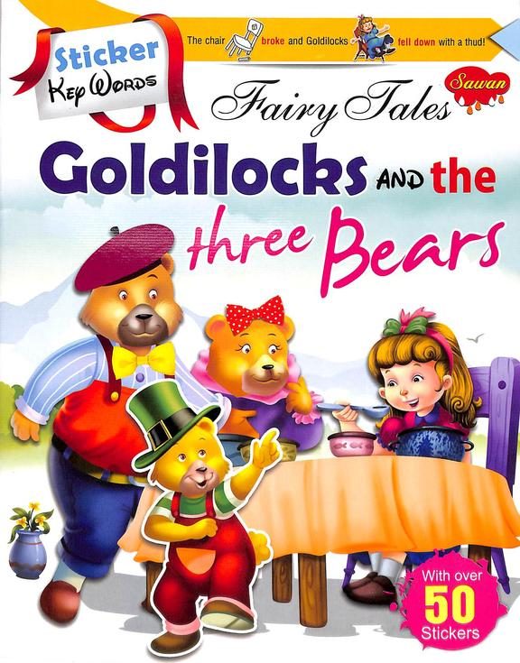 Manoj Sticker Key Words Fairy Tales Goldilocks and the Three Bears