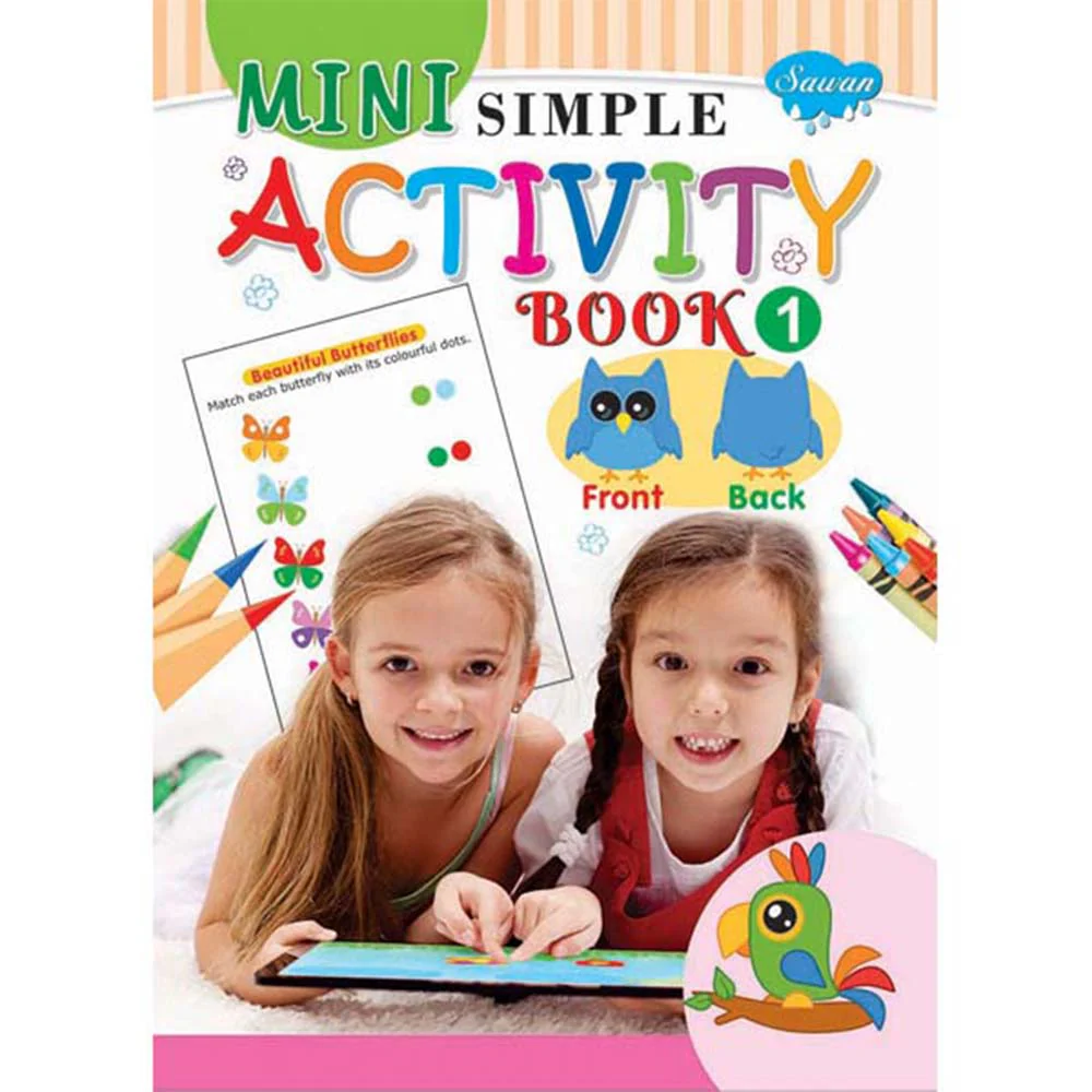 Manoj Mini Simple Activity Book 1