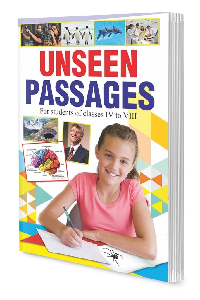 Manoj Unseen Passages for Class 4 to 8