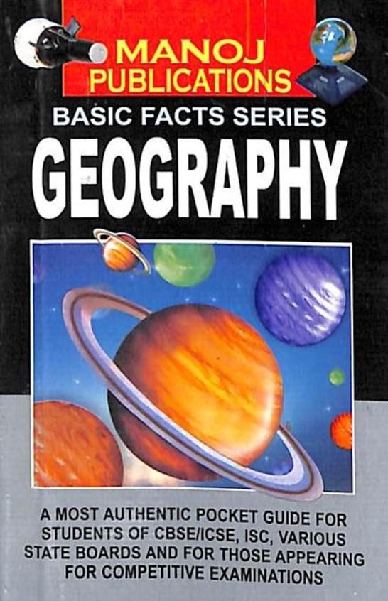 Manoj Basic Facts Series Geography (Pocket Guide)
