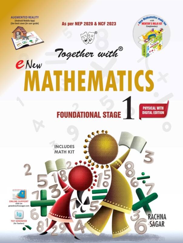Rachna Sagar Together with e- New Mathematics for Class 1