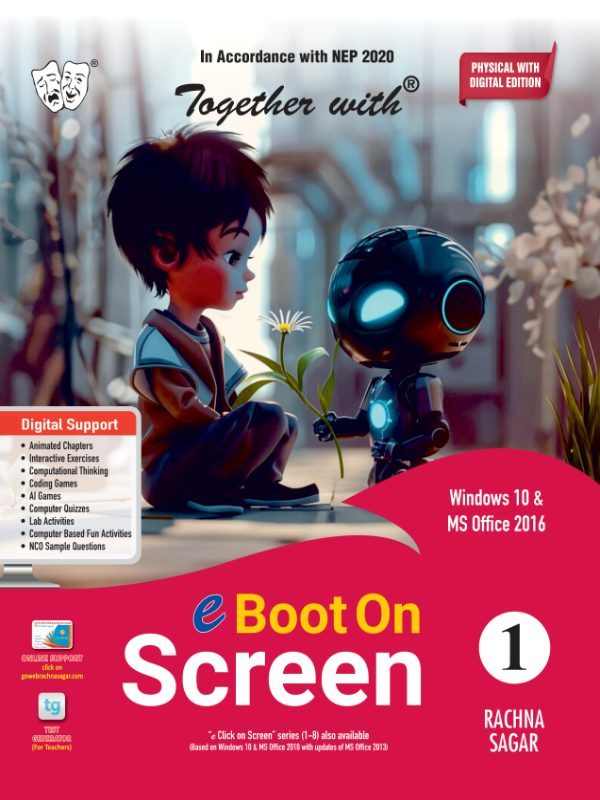 Rachna Sagar Together With e Boot On Screen Windows 10 & Microsoft Office 2016 for Class 1