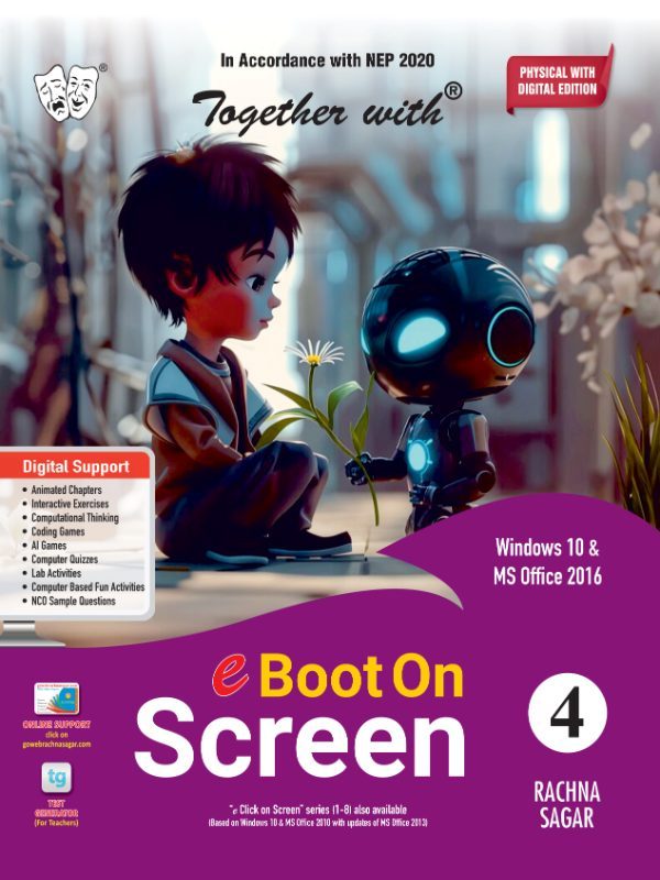 Rachna Sagar Together With e Boot On Screen Windows 10 & Microsoft Office 2016 for Class 4
