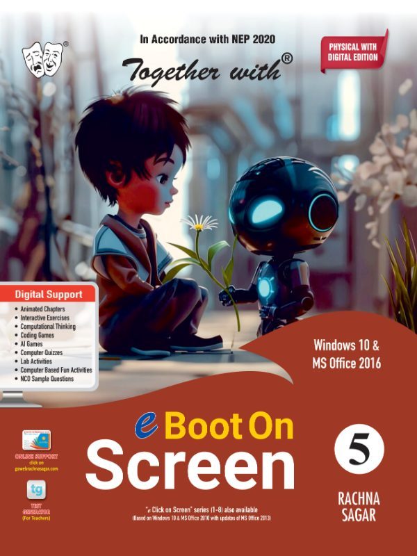 Rachna Sagar Together With e Boot On Screen Windows 10 & Microsoft Office 2016 for Class 5