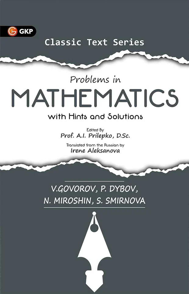 GKP Problems in Mathematics by V Rovorov P Dybov N Miroshin & S Smirnova Ideal for JEE SAT GRE & Engineering Exams