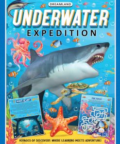 Dreamland Underwater Expedition Activity Book for Kids Age 5 -10 years