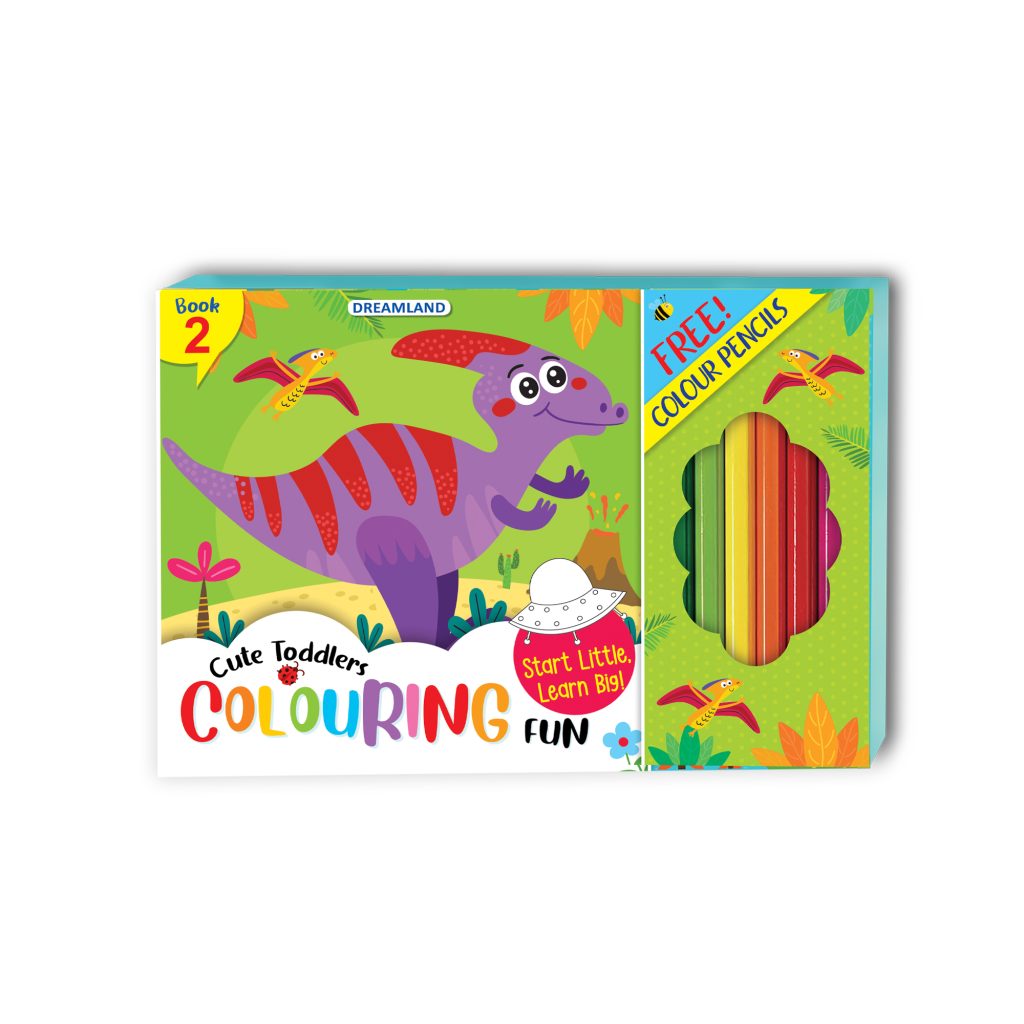 Dreamland Cute Toddlers Colouring Fun Book - 2