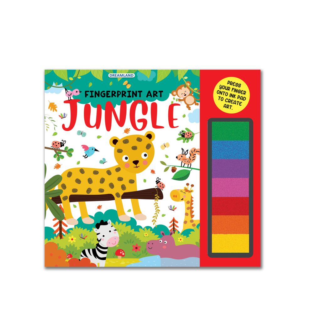 Dreamland Fingerprint Art Books - Jungle