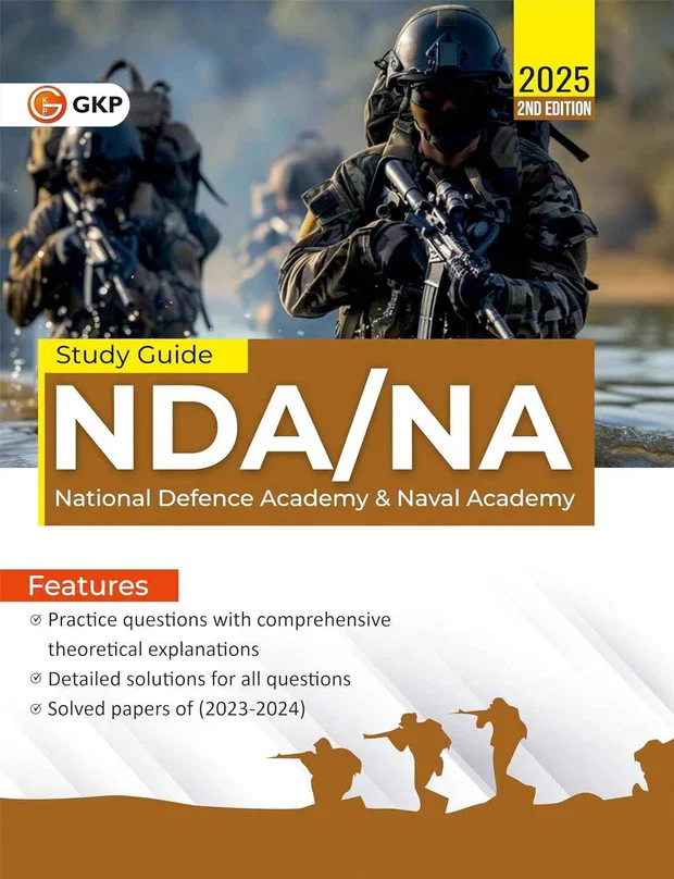 GKP NDA/NA 2025 Study Guide 2nd Edition (Includes 2023-2024 Solved Papers) By GKP
