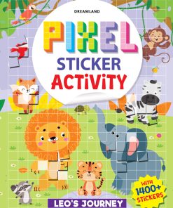 Dreamland Pixel Sticker Activity Book Leo's Journey (1,400 Stickers)