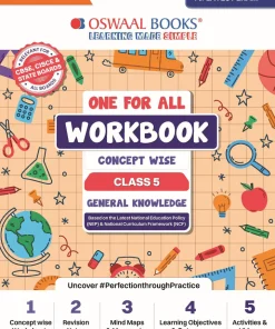 Oswaal One For All Workbook Concept Wise General Knowledge for Class 5
