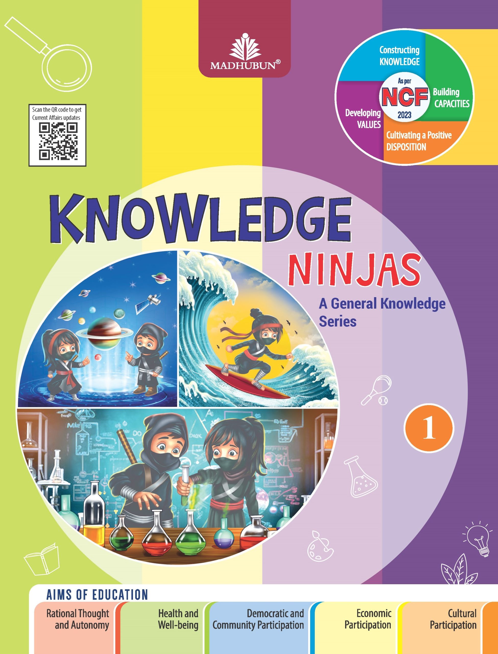 Madhubun Knowledge Ninjas (General Knowledge) for Class 1