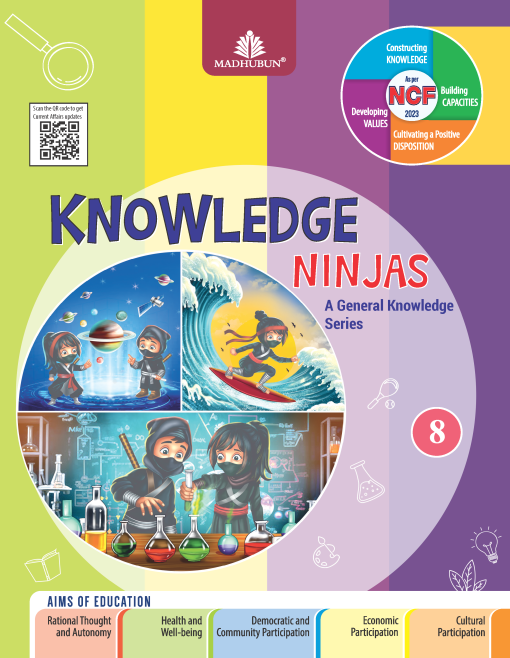 Madhubun Knowledge Ninjas (General Knowledge) for Class 8 - Malik ...