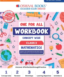 Oswaal One For All Workbook Concept Wise Mathematics for Class 3