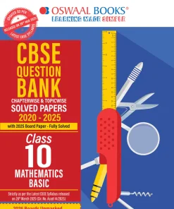 CBSE Question Bank Chapterwise and Topicwise Solved Papers Class 10 Mathematics (Basic) For Exam 2026