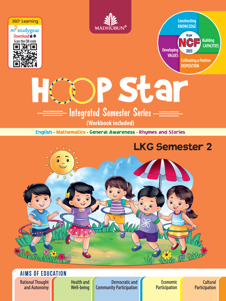 Madhubun Hoopstar: Integrated Semester Series LKG Pack (Semester-2)