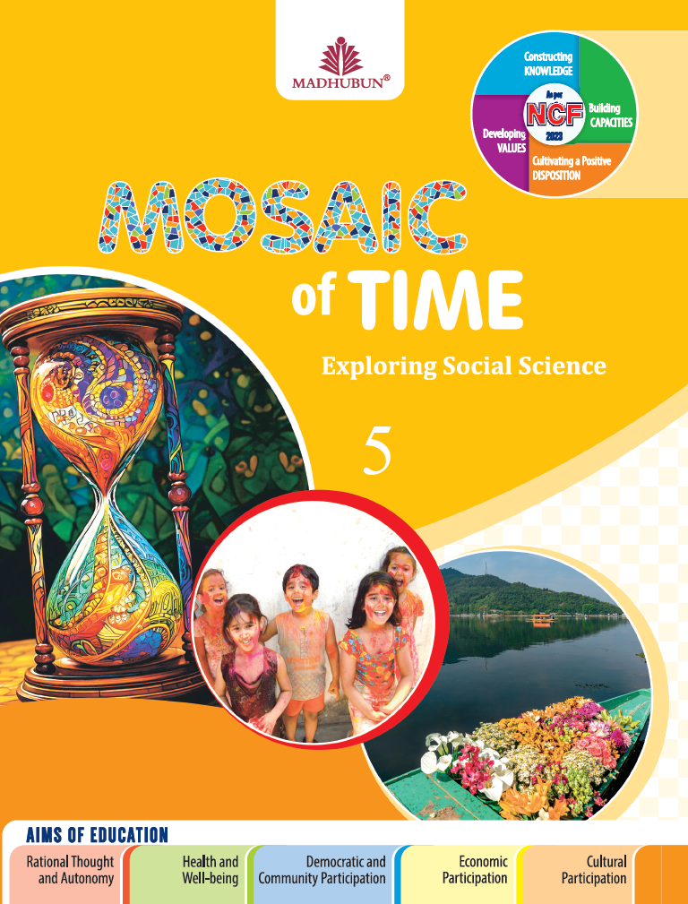 Madhubun Mosaic of Time Textbook for Class 5