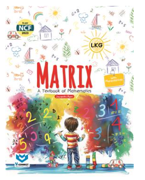 New Saraswati Matrix Mathematics Textbook for LKG