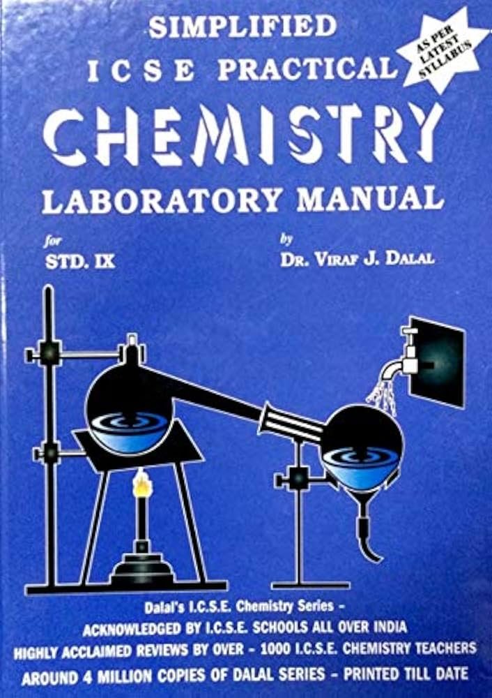 Allied Simplified ICSE Practical Laboratory Chemistry Manual for Class 9