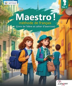 Langers MAESTRO Ver.1 for Class 8 Student Book and Workbook – A Comprehensive French Learning Series Aligned with NEP 2020