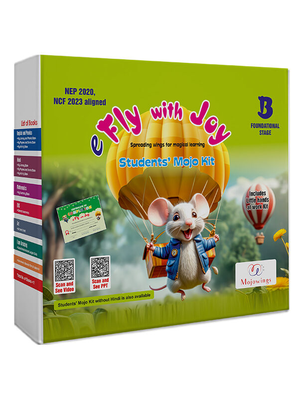 Rachna Sagar Mojowings 'E-Fly with Joy' for Level B Foundational Stage (with Hindi )