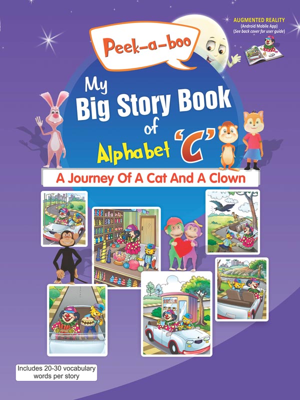 Rachna Sagar Peek-a-boo My Big Story Book of Alphabet C