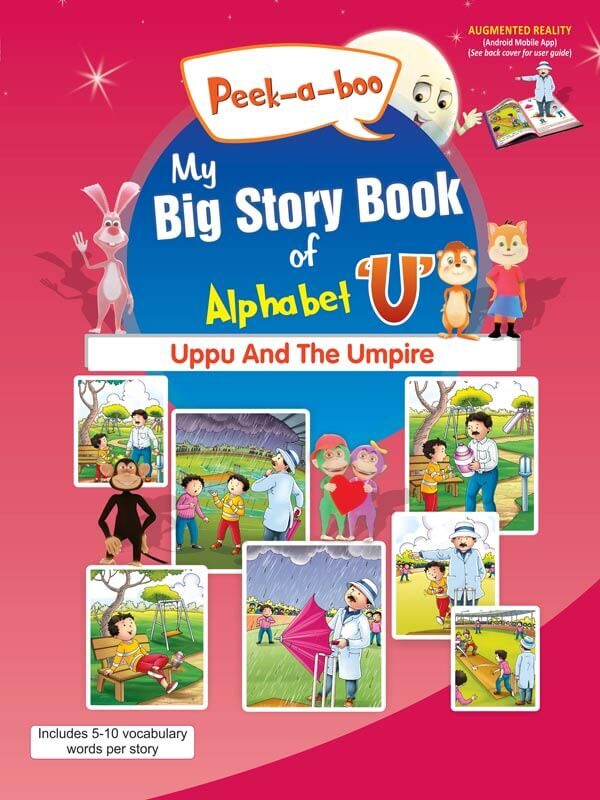 Rachna Sagar Peek-a-boo My Big Story Book of Alphabet U