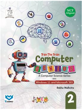 New Saraswati Train the Brain Computer Genius for Class 2