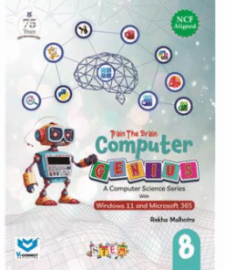 New Saraswati Train the Brain Computer Genius for Class 8