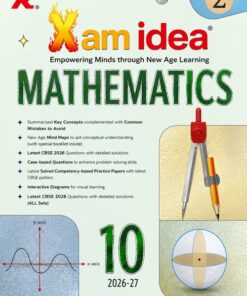 VK Xam Idea Mathematics Class 10 | CBSE Examination Guide (2026–27 Edition)  Based on the Latest CBSE Syllabus