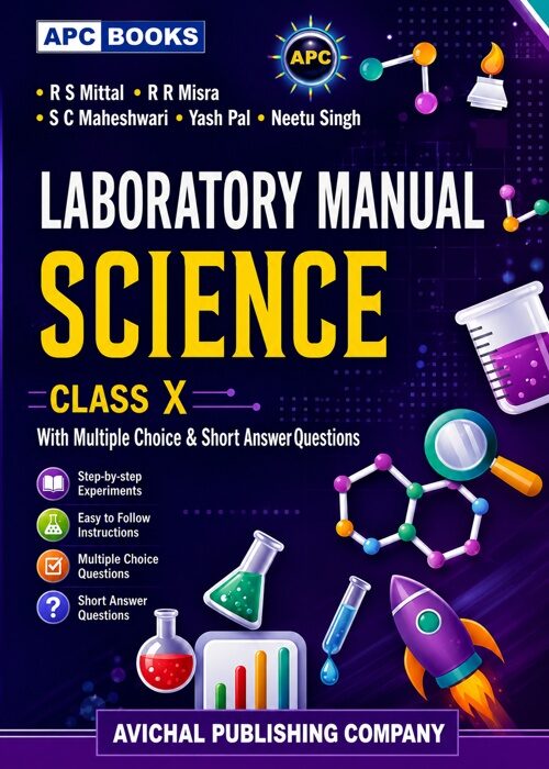 APC Laboratory Manual – Science Class X CBSE Practical Guide with MCQs & Short Answer Questions