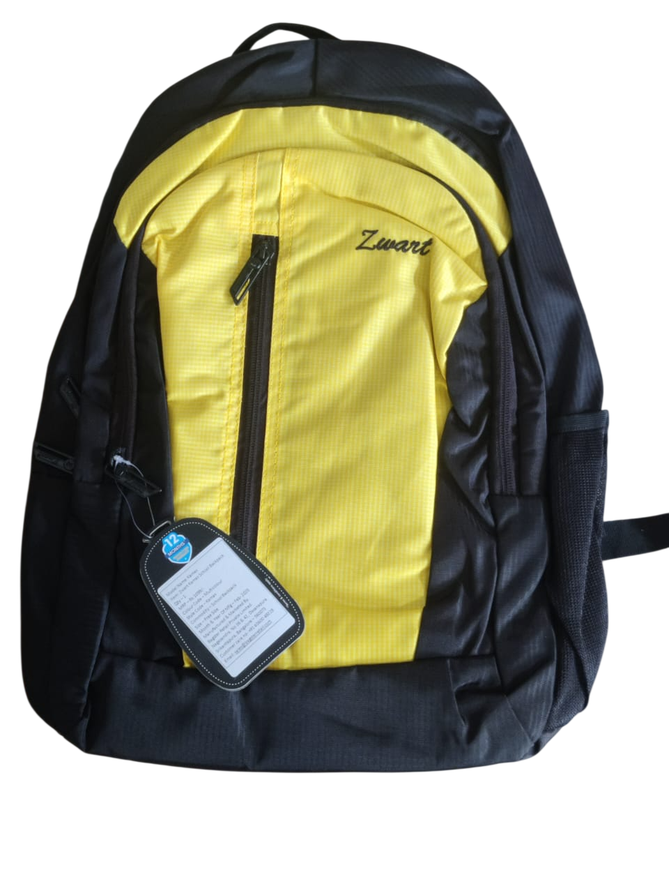ZWART Kamax School Backpack – School Bag for Students