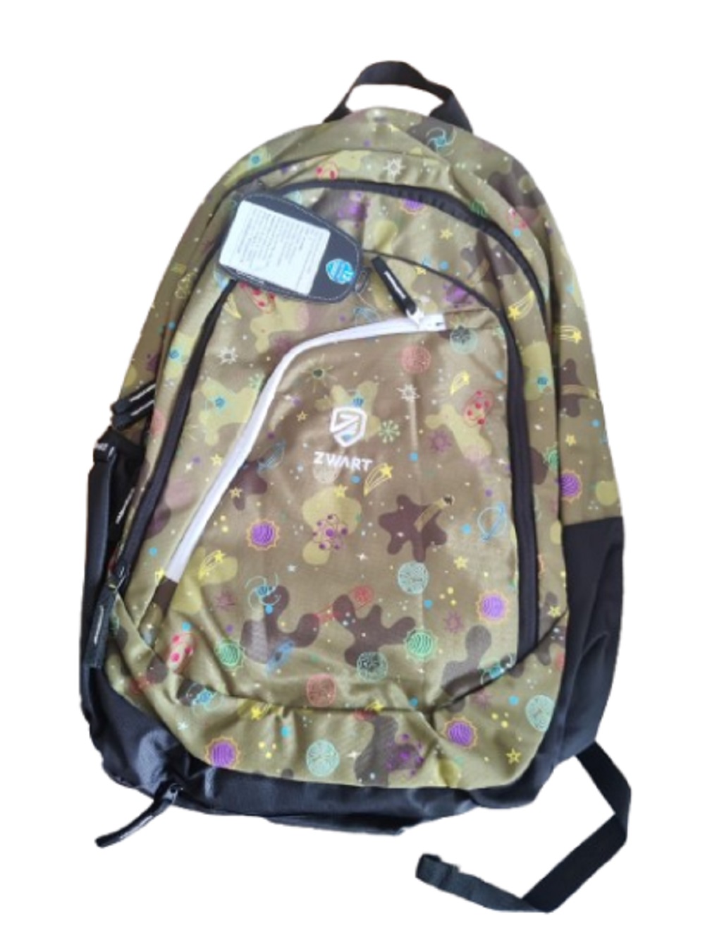 ZWART Galaxy-Star School Backpack – School Bag for Students