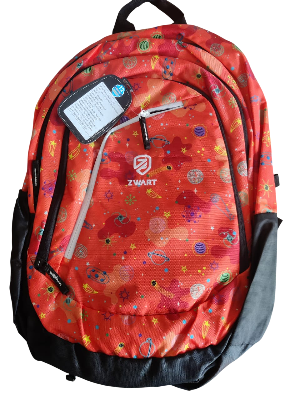 ZWART Galaxy-Star School Backpack – School Bag for Students