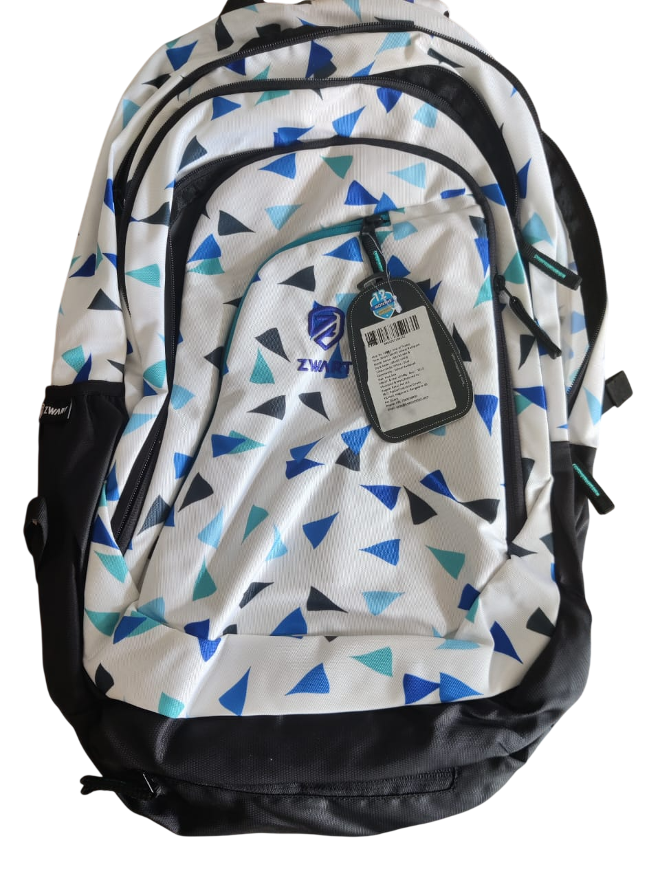 ZWART Leaves School Backpack – School Bag for Students