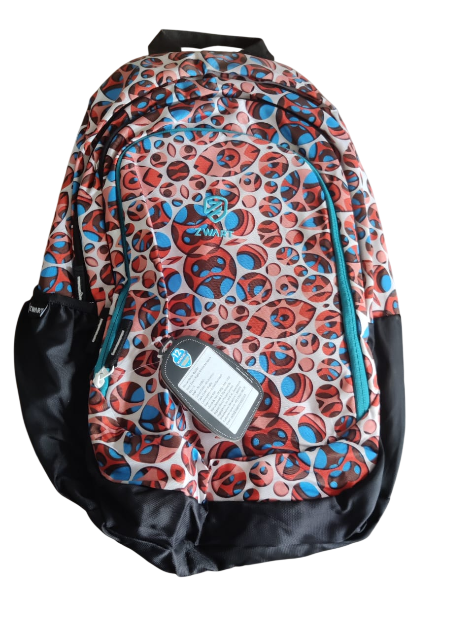 ZWART Rugby School Backpack – School Bag for Students