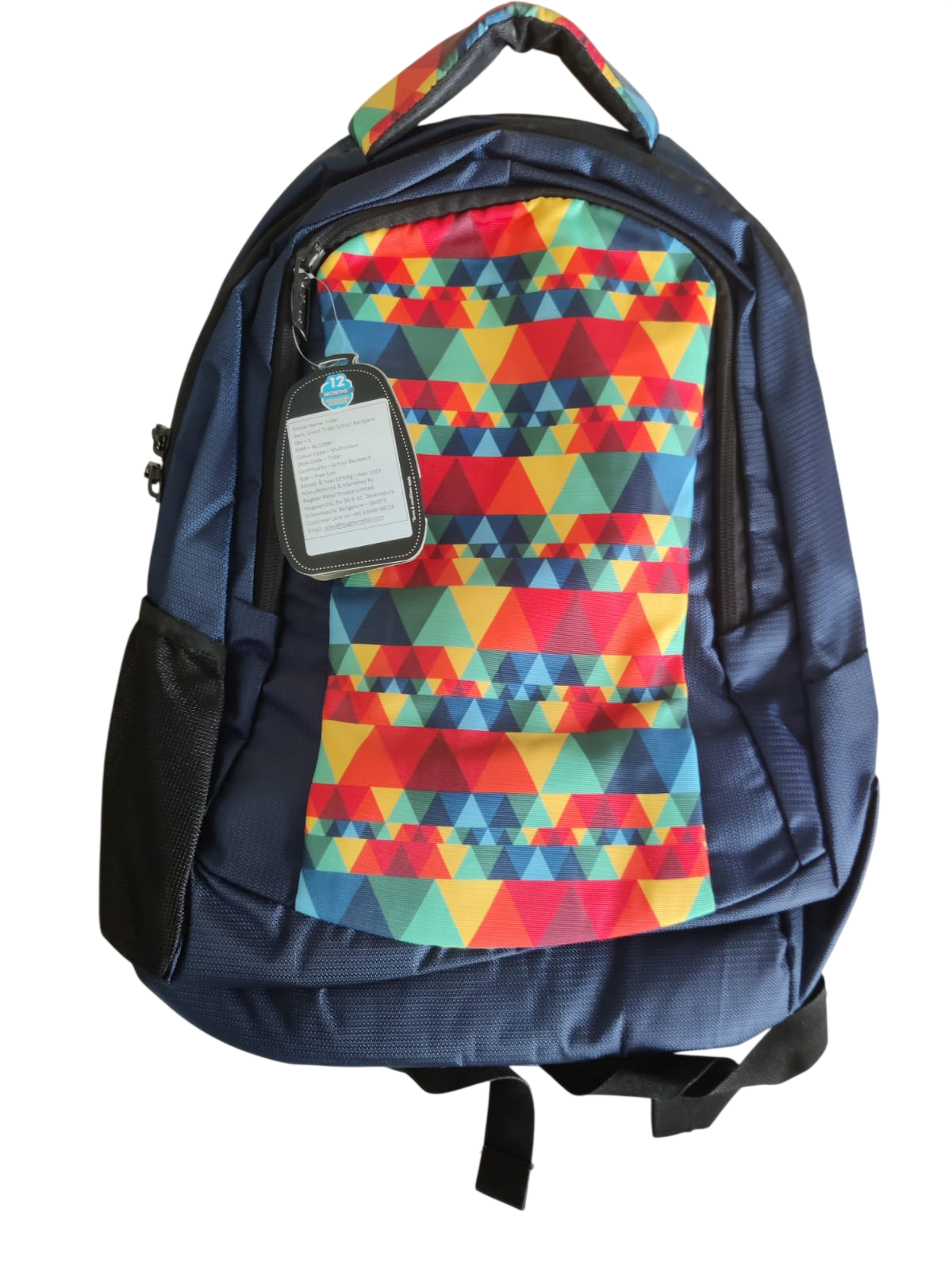 ZWART Tribal School Backpack – School Bag for Students