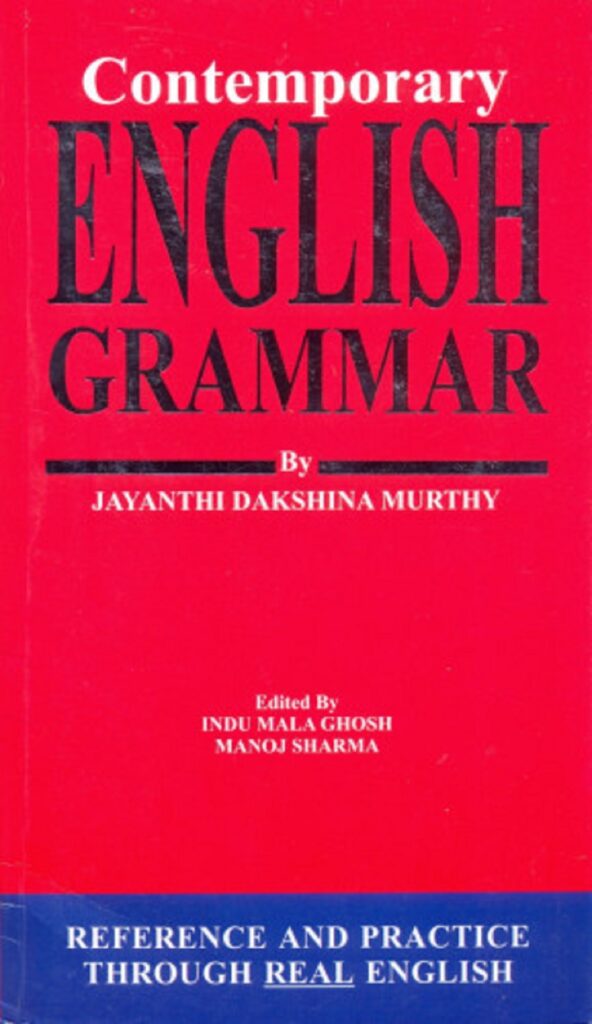 Contemporary English Grammar By Jayanthi Dakshina Murthy