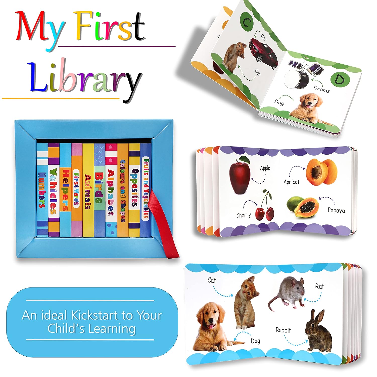 My First Library (BOX Set of 10 Board Books) - Image 4