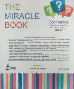 THE MIRACLE BOOK BY JP GOEL 2020-2021