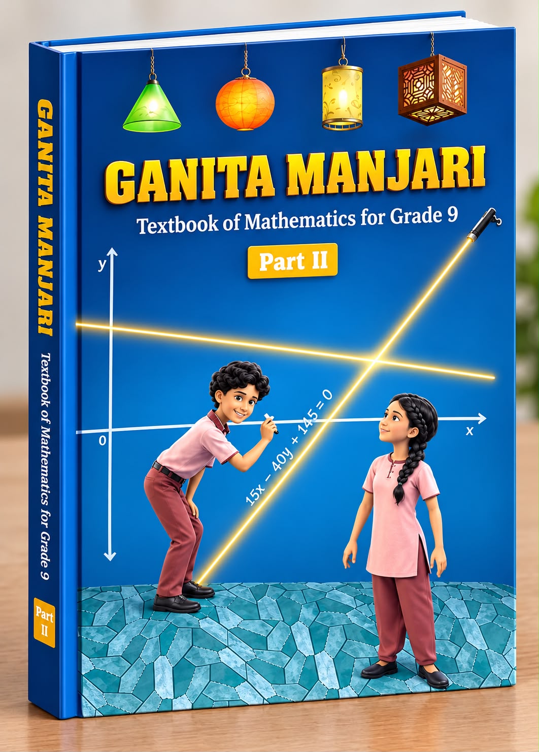NCERT Ganita Manjari Part 2 Textbook of Mathematics for Class 9 (Rs 95 + 15 Binding)