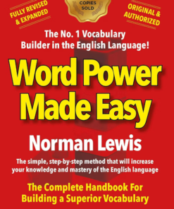 Word Power Made Easy By Norman Lewis